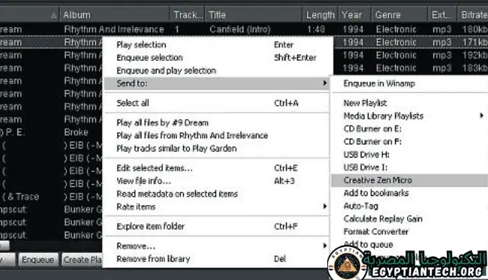 برنامج Winamp Portable
