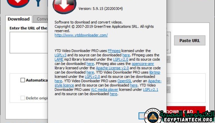 برنامج YTD Video Downloader Pro Portable